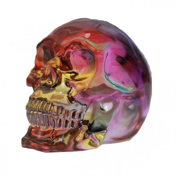 Διακοσμητικό Κρυστάλλινο Κρανίο 5.5x7.5x7.5εκ