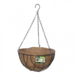 12 x 25.50cm Κρεμαστό Κασπώ - Μέταλλο & Φλοιός Καρύδας