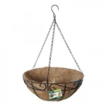 15 x 35.50cm Κρεμαστό Κασπώ - Μέταλλο & Κοκκοφοίνικας