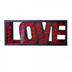 Βαλιτσάκι Δώρου Αγίου Βαλεντίνου με Τεχνητά Τριαντάφυλλα 65,5x27 cm