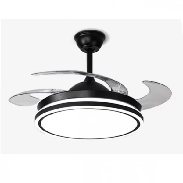 Φωτιστικό LED 200W με Ανεμιστήρα Οροφής και Τηλεχειριστήριο 36″