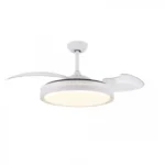 Φωτιστικό LED 200W με Ανεμιστήρα Οροφής και Τηλεχειριστήριο 36″