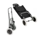 Αναδιπλούμενο Καρότσι Λαϊκής με Σκελετό Αλουμινίου 42x35x100 εκ. με Αδιάβροχη Επένδυση