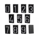 LED Επιτοίχιο Ηλιακό Φωτιστικό Αριθμού Οικίας με Φωτοκύτταρο – 0.36W IP55