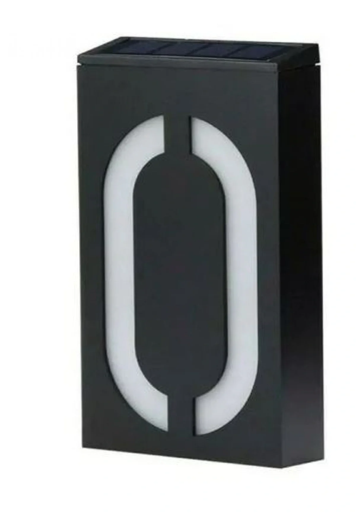 LED Επιτοίχιο Ηλιακό Φωτιστικό Αριθμού Οικίας με Φωτοκύτταρο – 0.36W IP55