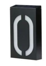 LED Επιτοίχιο Ηλιακό Φωτιστικό Αριθμού Οικίας με Φωτοκύτταρο – 0.36W IP55