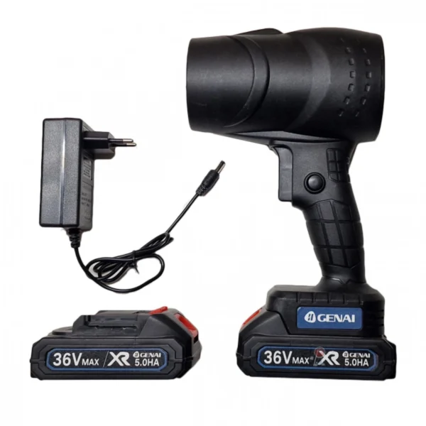 GENAI Επαναφορτιζόμενος Φυσητήρας Χειρός με 2 Μπαταρίες Λιθίου
