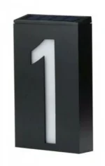 LED Επιτοίχιο Ηλιακό Φωτιστικό Αριθμού Οικίας με Φωτοκύτταρο – 0.36W IP55