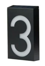 LED Επιτοίχιο Ηλιακό Φωτιστικό Αριθμού Οικίας με Φωτοκύτταρο – 0.36W IP55