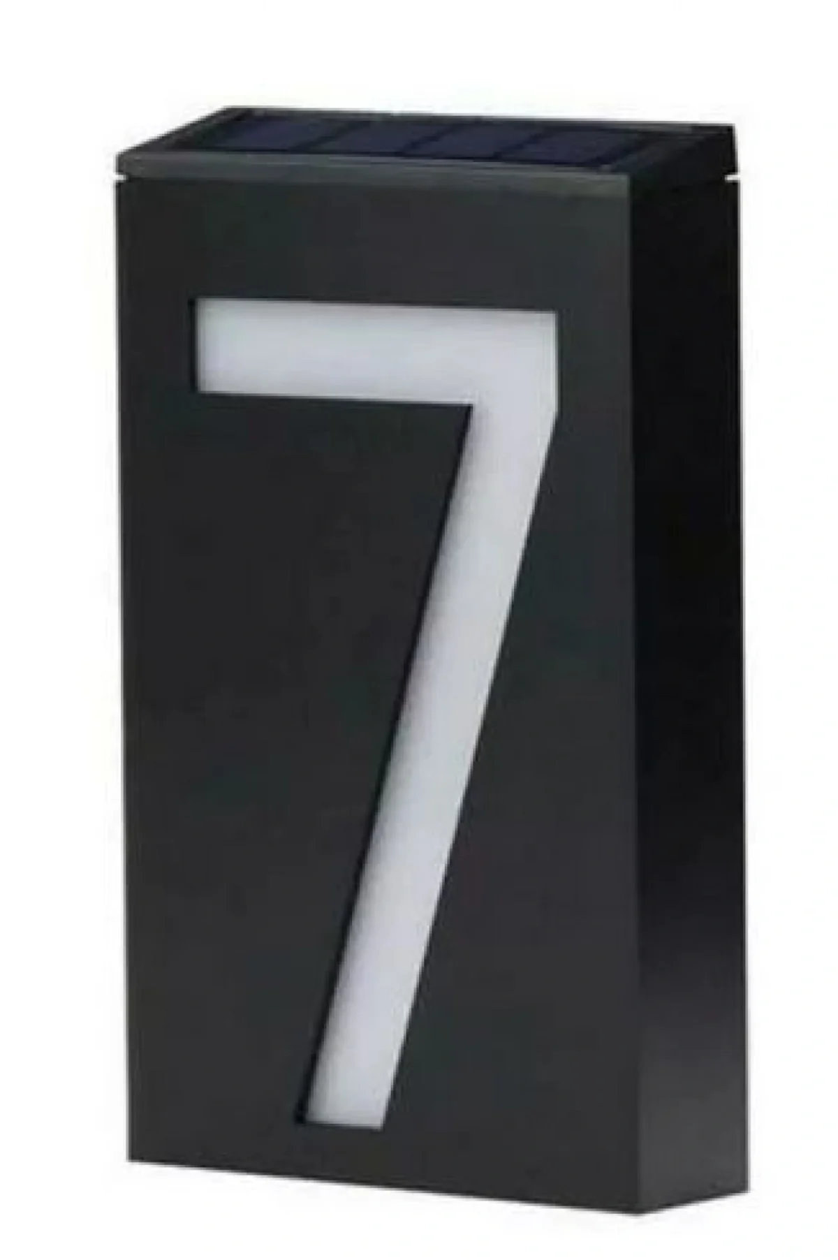 LED Επιτοίχιο Ηλιακό Φωτιστικό Αριθμού Οικίας με Φωτοκύτταρο – 0.36W IP55