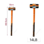 Αντικραδασμική Βαριά Μήκους 89,5 εκ. με Κεφαλή 6500gr - (14lb)