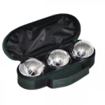 Σετ 3 Μεταλλικές Μπάλες Pétanque (Μπουλ) με Μαγνητικό Συλλέκτη