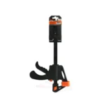 Σφιγκτήρας Σκανδάλης Μαραγκών 32cm με Πλαστικές Δαγκάνες και Μέγιστο Άνοιγμα 15cm, Μαύρος.