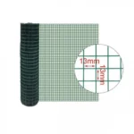 0.5x10m Προστατευτικό Δίχτυ - Φράχτης Μεταλλικός & Μάτι 13x13 mm