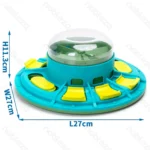 Παιχνίδι Σίτισης & Νοητικής Ενίσχυσης για Κατοικίδια 11.3x27x27cm - Pet Puzzle Slow Feeder Toy