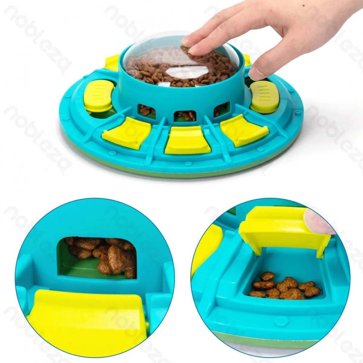 Παιχνίδι Σίτισης & Νοητικής Ενίσχυσης για Κατοικίδια 11.3x27x27cm - Pet Puzzle Slow Feeder Toy