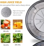 Αποχυμωτής 800W Sokany SK-4001 – Κόκκινος