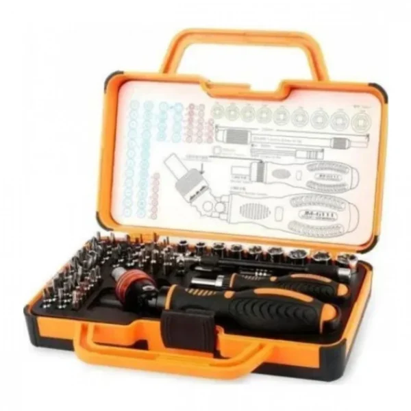 Σετ Κατσαβιδιών με Βαλιτσάκι 69τμχ - Jakemy JM-6111