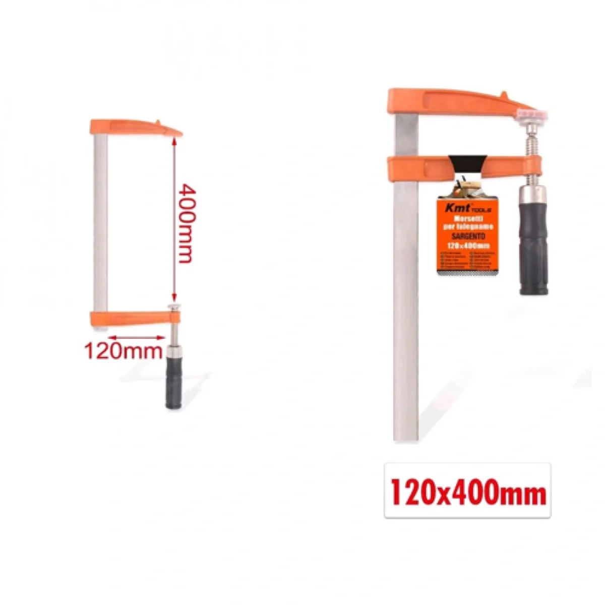 Σφιγκτήρας Μαραγκού Τύπου "F" 120x400mm