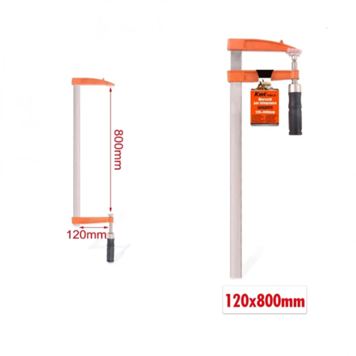 Σφιγκτήρας Μαραγκού Τύπου "F" 120x800mm