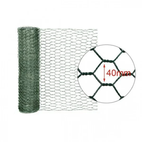 0,5x5m Προστατευτικό Πλέγμα - Φράχτης Μεταλλικός & Μάτι 40mm