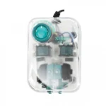 Διάφανη Αεραντλία/Οξυγονωτής Ενυδρείου Διπλής Εξόδου 2x3Lt/m 4w