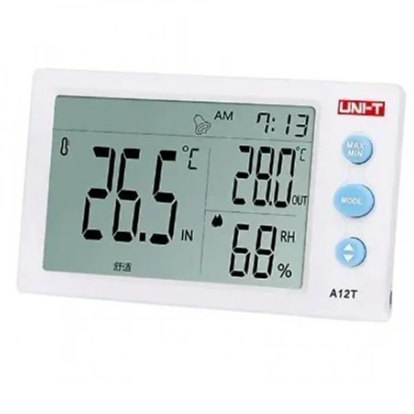 Ψηφιακό Θερμόμετρo & Υγρασιόμετρo για Χρήση σε Εσωτερικό & Εξωτερικό Χώρο