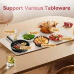 Ηλεκτρική Θερμαινόμενη Σιλικονούχα Επιφάνεια 60x40εκ για να Κρατάτε Ζεστά τα Φαγητά σας