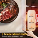 Ηλεκτρική Θερμαινόμενη Σιλικονούχα Επιφάνεια 60x40εκ για να Κρατάτε Ζεστά τα Φαγητά σας