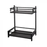 Πλαστική Βοηθητική Ραφιέρα Κουζίνας-Πάγκου 2 Θέσεων 40x19x32cm