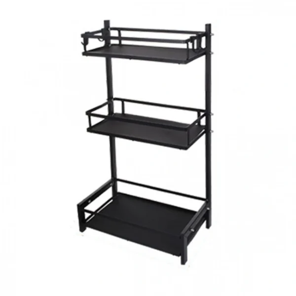 Πλαστική Βοηθητική Ραφιέρα Κουζίνας-Πάγκου 3 Θέσεων 60x19x32cm