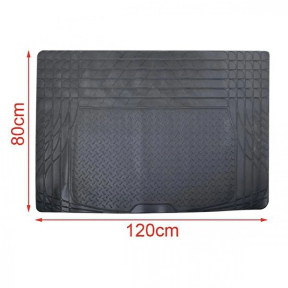 Πατάκια Αυτοκινήτου Αντιολισθητικά Σετ 4 Τεμαχίων απο Λάστιχο 13040