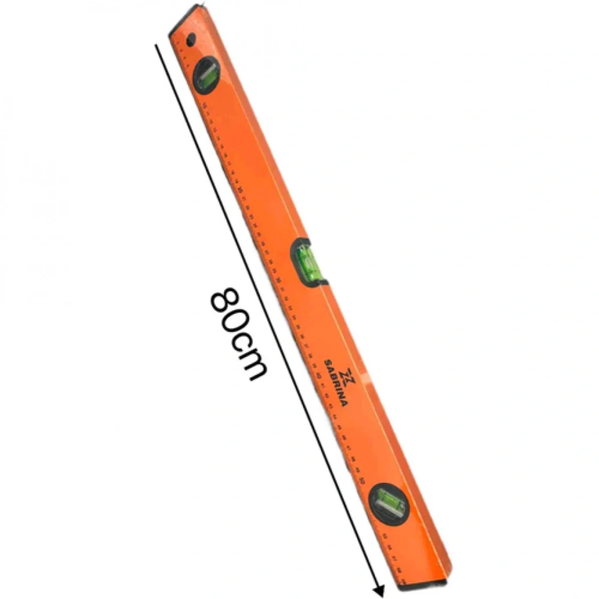 Αλφάδι Αλουμινίου 80εκ. με 3 Μάτια