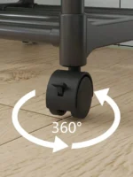 Μεταλική Ραφιέρα Αποθήκευσης 122x42x34cm Πολλαπλών Χρήσεων