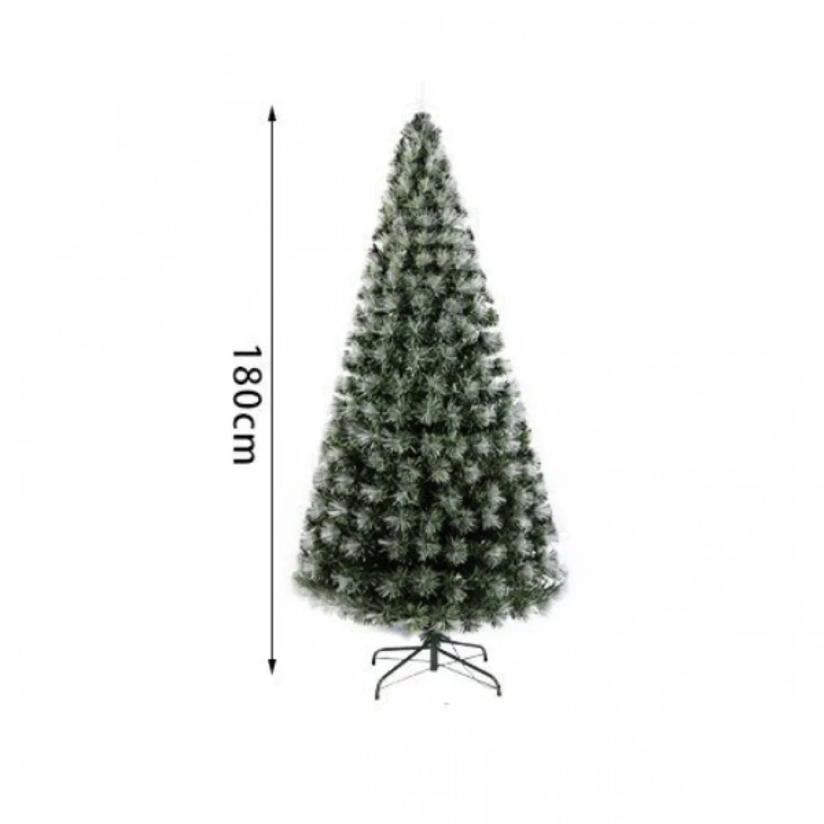 Αυτοφωτιζόμενο Χριστουγεννιάτικο Δέντρο 180εκ Οπτικής Ίνας Εναλλαγής Χρωμάτων