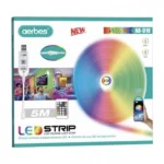 Εύκαμπτη Αδιάβροχη Ταινία LED 5 Μέτρων RGB WIFI USB 5V με Τηλεχειριστήριο AERBES