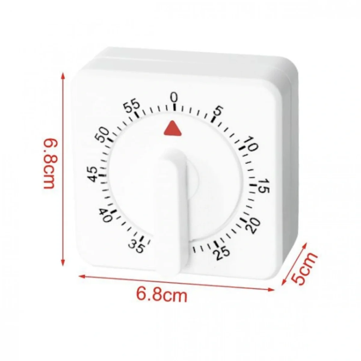 Πλαστικό Χρονόμετρο Κουζίνας – 60 Λεπτών