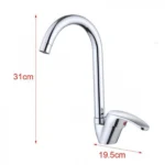 Μπαταρία Νεροχύτη Πάγκου Κουζίνας Αναμεικτική