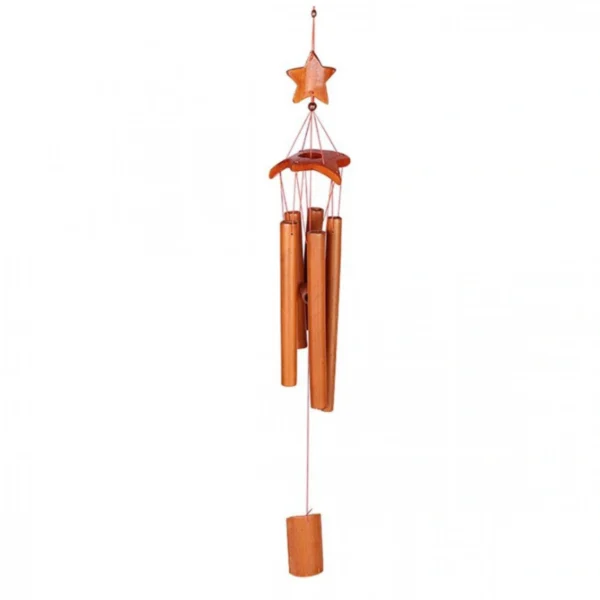 65cm Μελωδός - Κινέζικο Ξύλινο Κουδούνι Αέρα - Feng Shui Wind Bell