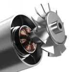 Mini Turbo Επαναφορτιζόμενος Φυσητήρας Χειρός 130000RPM με 3 Ταχύτητες & LED Φακό HYH-159