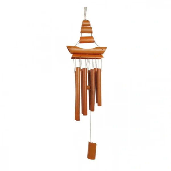 66cm Μελωδός - Κινέζικο Ξύλινο Κουδούνι Αέρα - Feng Shui Wind Bell