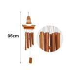 66cm Μελωδός - Κινέζικο Ξύλινο Κουδούνι Αέρα - Feng Shui Wind Bell