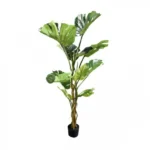 190cm Τεχνητό Διακοσμητικό Φυτό Φιλόδεντρο Σέλουμ σε Γλάστρα