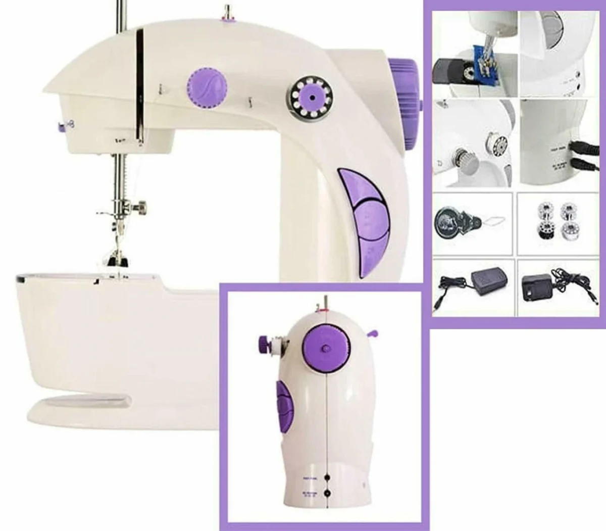 Mini Ραπτομηχανή Φορητή SM-201A – Mini Sewing Machine