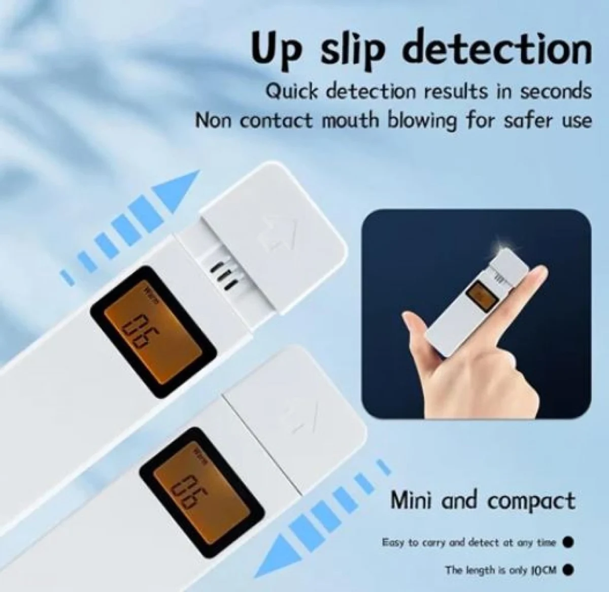 Τεστ Ανίχνευσης Αλκοόλ – Alcohol Checker Λευκό