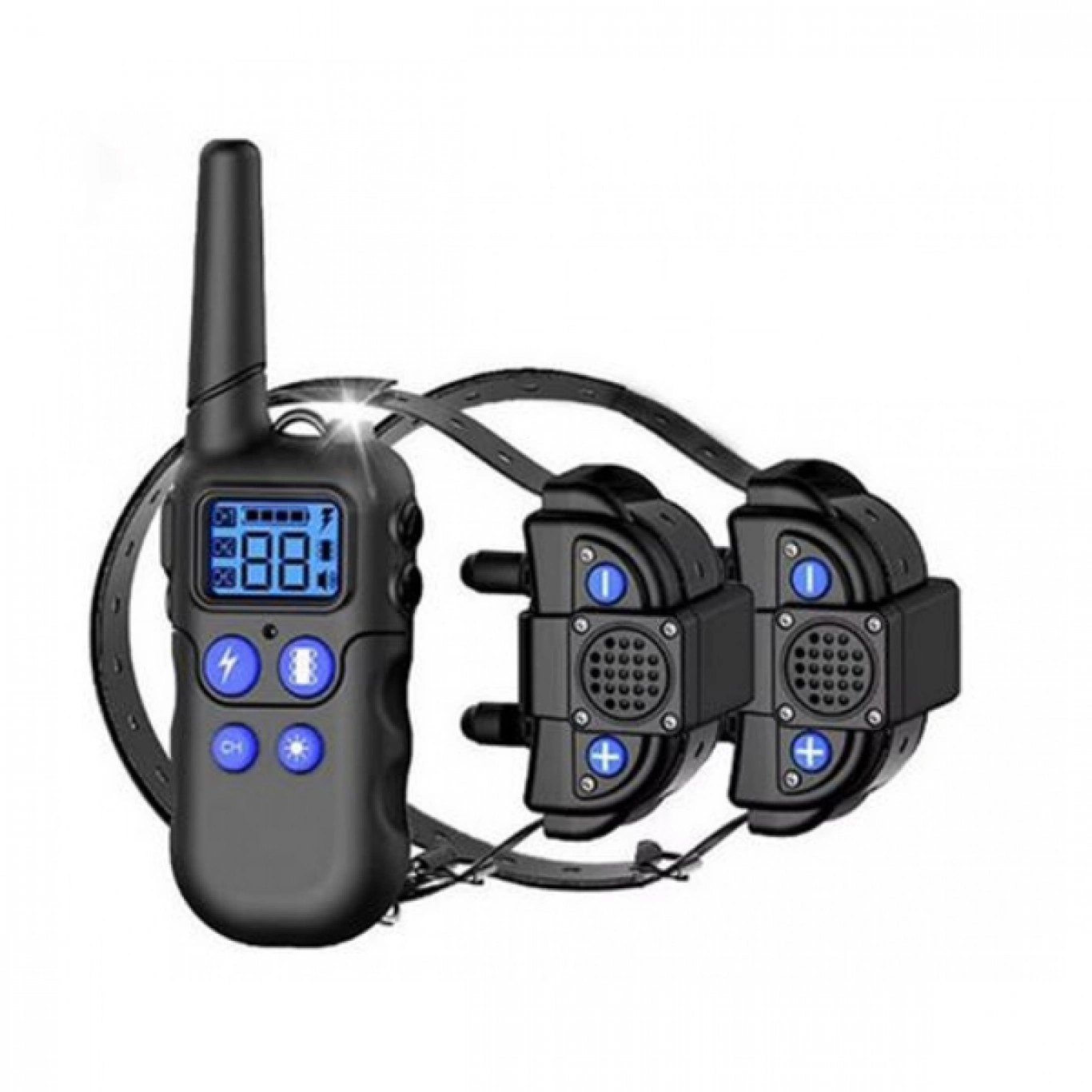 Ηλεκτρικό Κολάρο Εκπαίδευσης Σκύλου με Εμβέλεια 2000m Ηλεκτρικό Κολάρο Εκπαίδευσης Σκύλου με Εμβέλεια 2000m