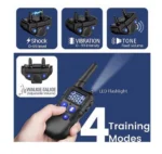 Ηλεκτρικό Κολάρο Εκπαίδευσης Σκύλου με Εμβέλεια 2000m