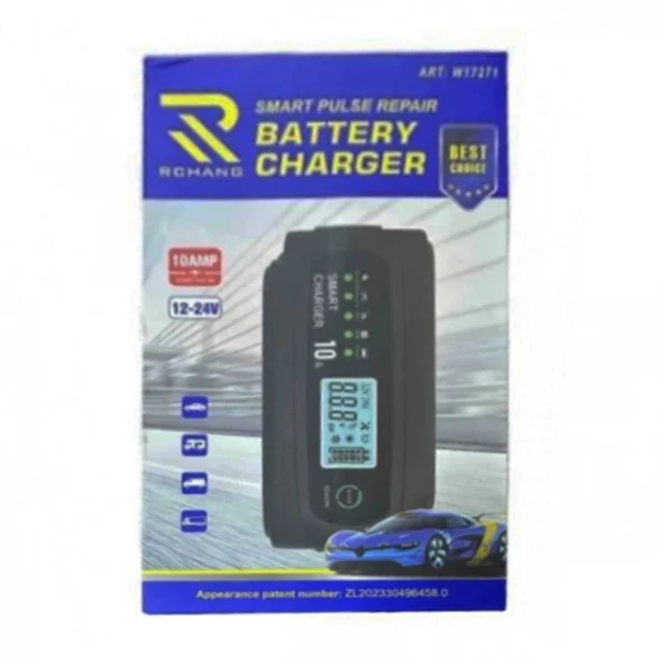 Φορτιστής Μπαταρίας Αυτοκινήτου 12-24V 10A