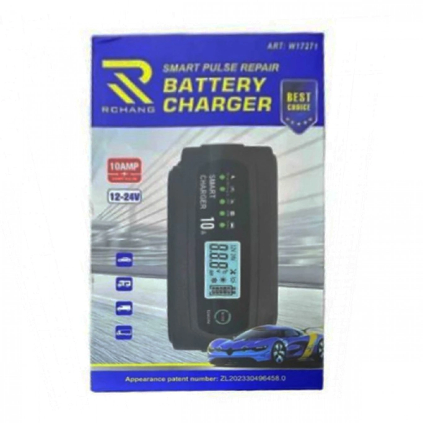 Φορτιστής Μπαταρίας Αυτοκινήτου 12-24V 10A Φορτιστής Μπαταρίας Αυτοκινήτου 12-24V 10A