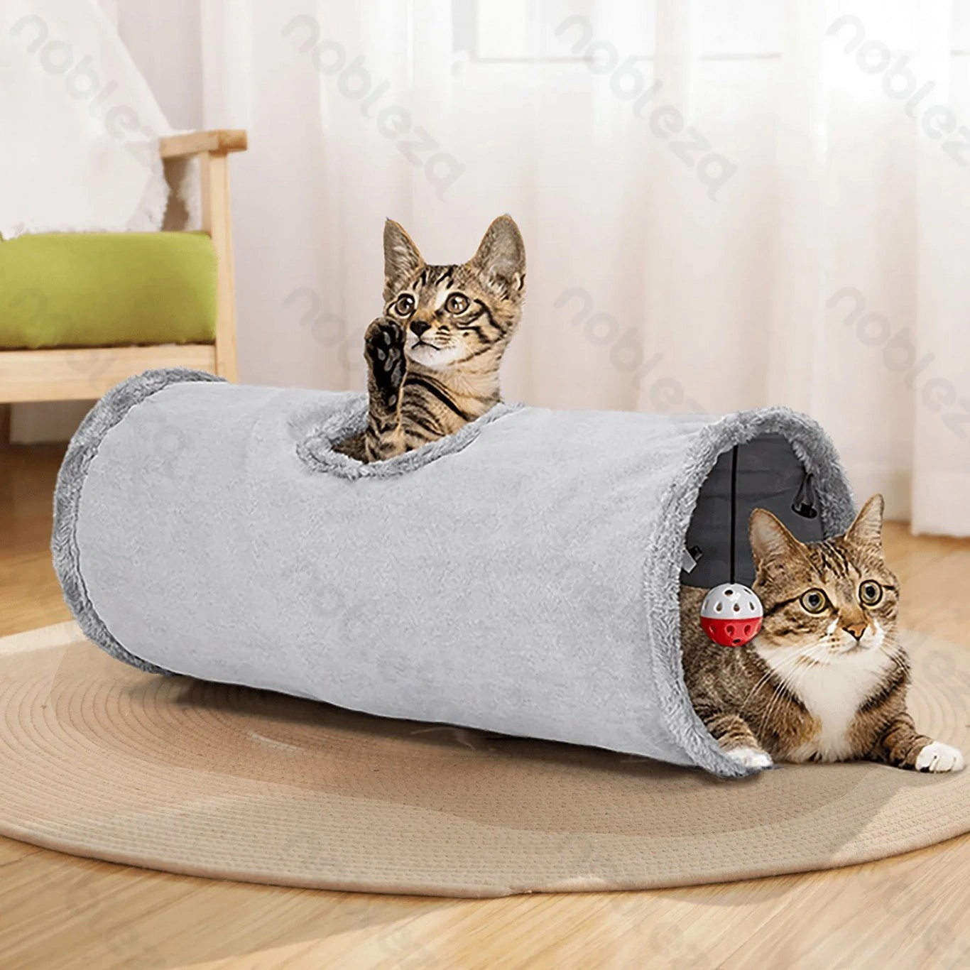 Σήραγγα Τούνελ για Κατοικίδια από Μαλλί Προβάτου – Σχήμα Ι 60x25cm Σήραγγα Τούνελ για Κατοικίδια από Μαλλί Προβάτου – Σχήμα Ι 60x25cm